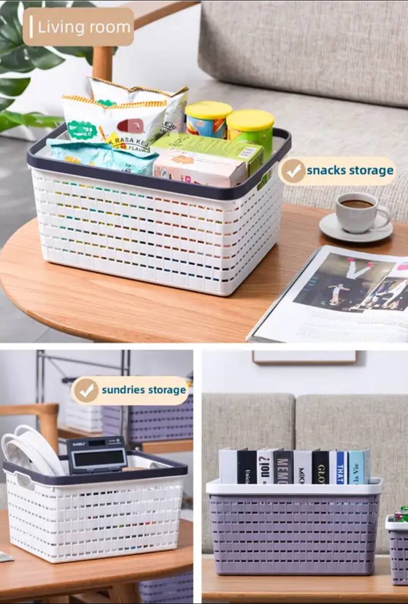 Large size storage baskets.