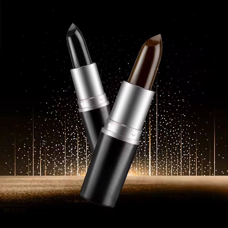 Black & Dark Brown one time hair dye 
stick with instant root coverage