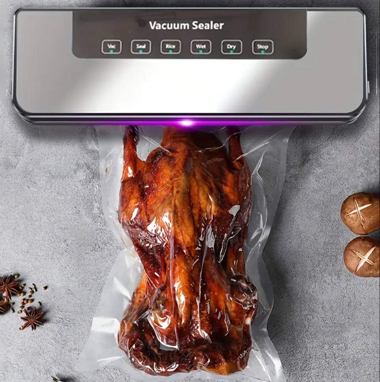 Electric vacuum sealer machine