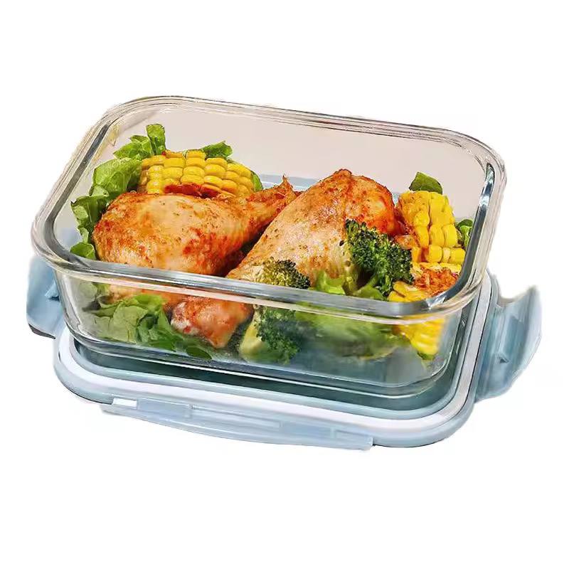 High borosilicate Glass food containers
1050ml