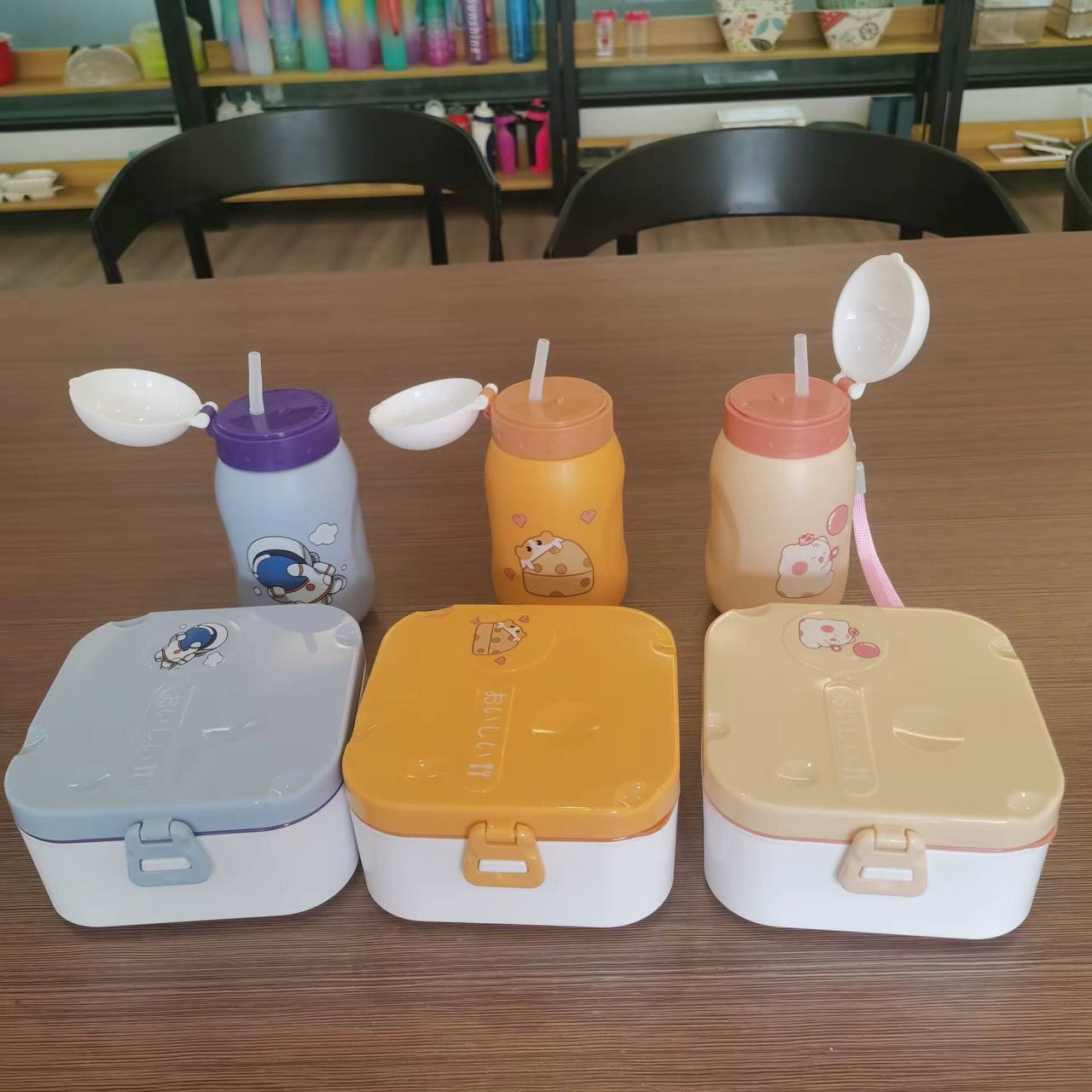 Children's Combo Lunch Box & Drinking Bottle