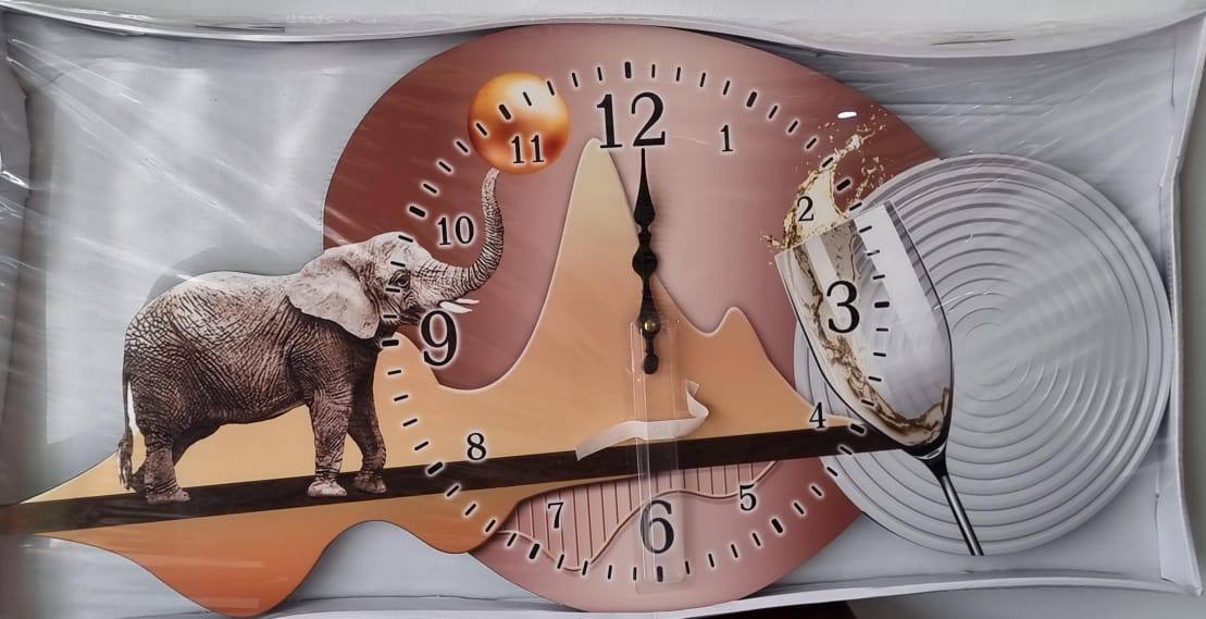 80x40cm Decor wall clock