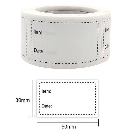 Freezer /Refrigeration Labels