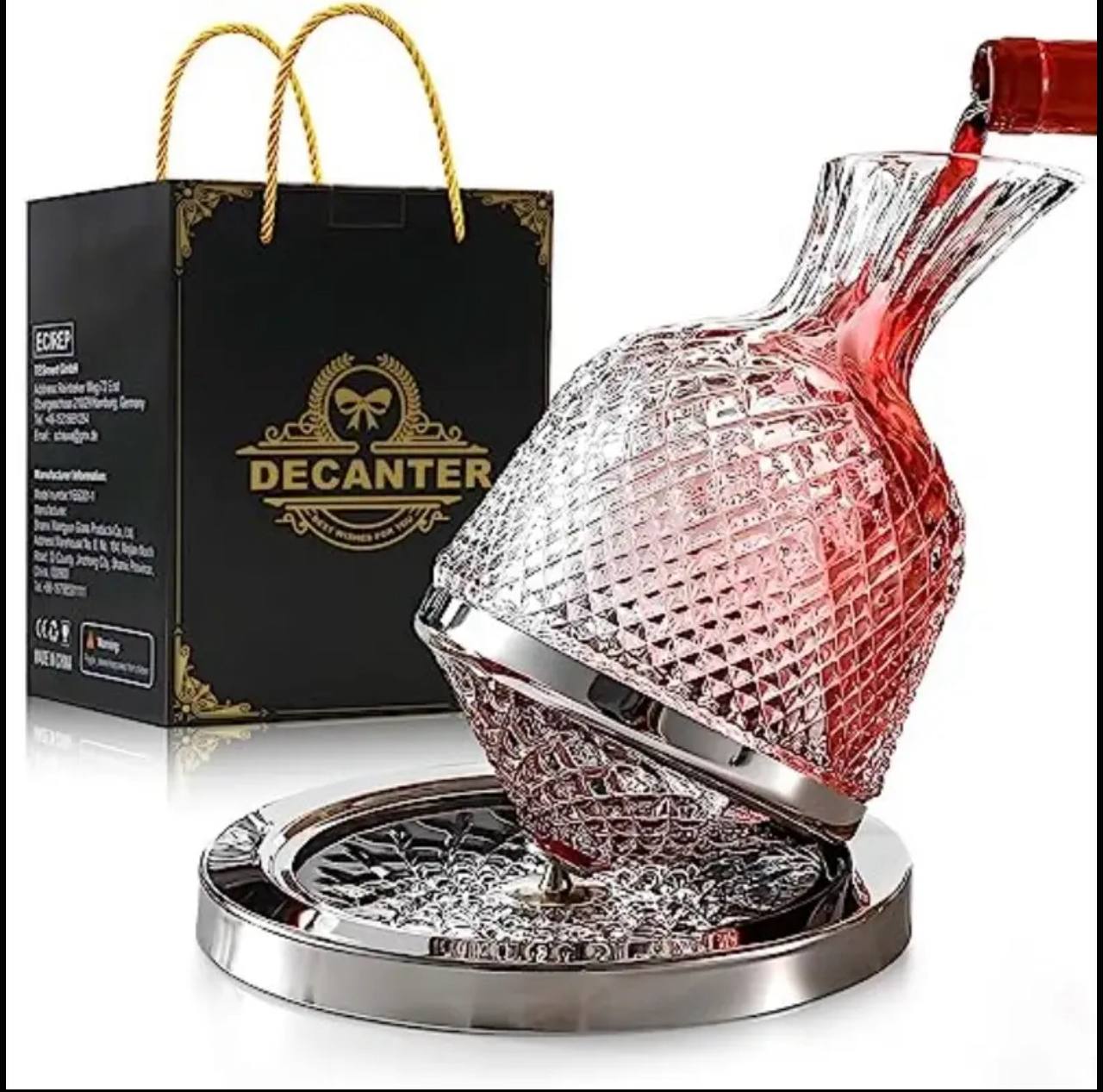 1.8 litres whiskey decanter