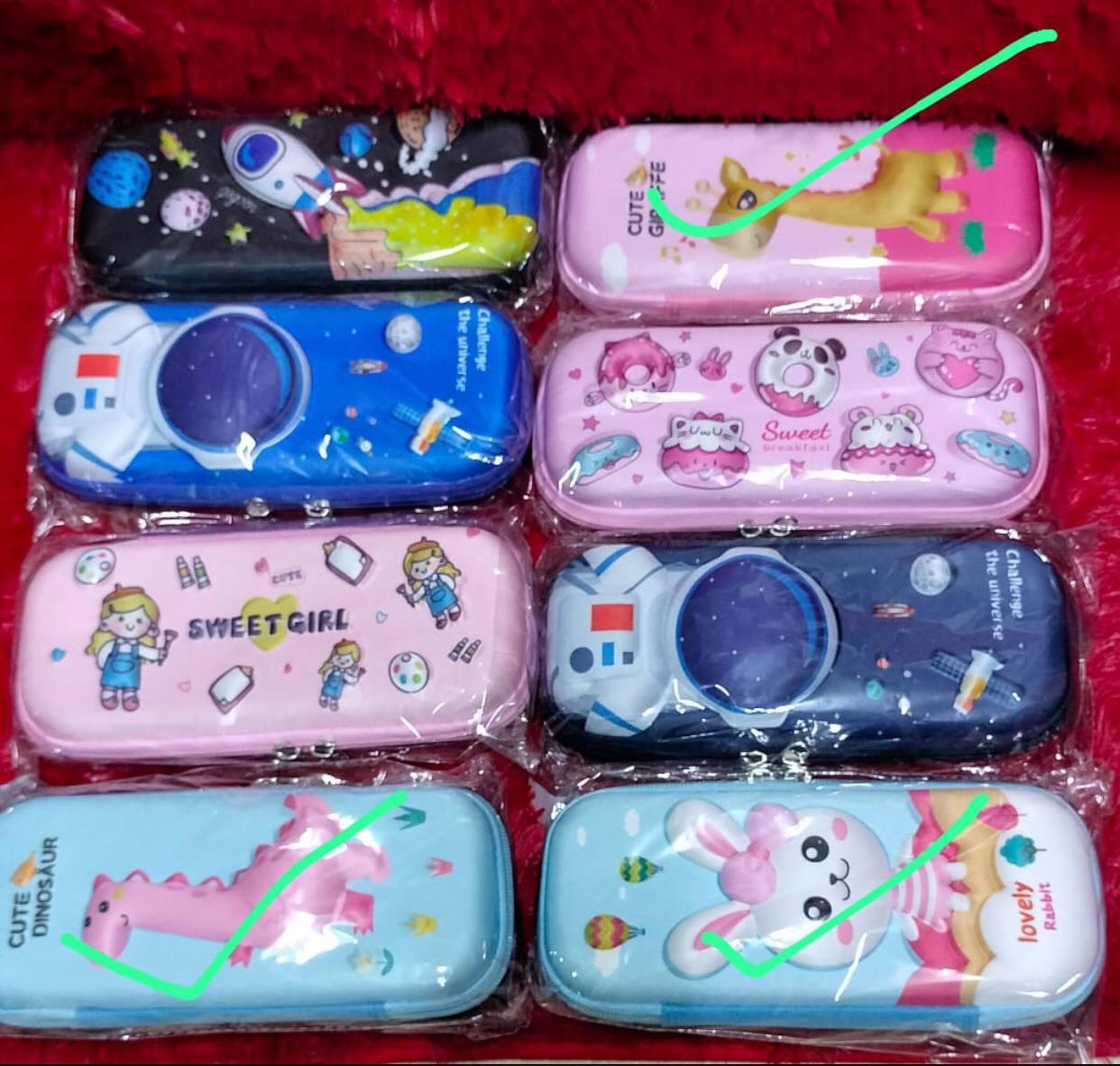 Cute 3D pencil pouch