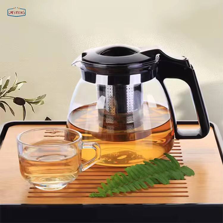 High borosilicate infuser kettle.