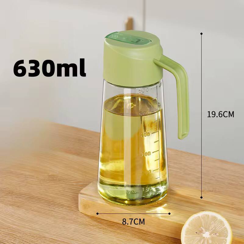 Auto Flip Glass Oil Dispenser