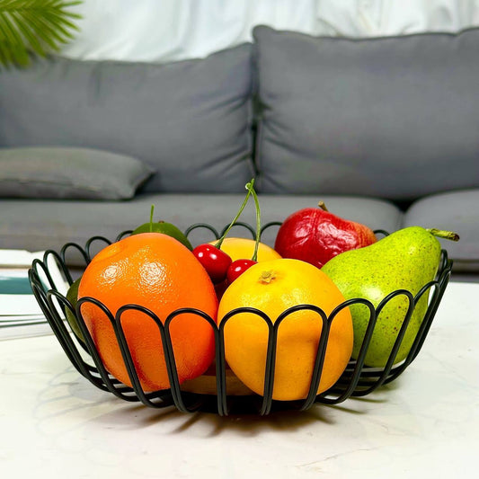 Creative Metal Fruit Bowl Basket