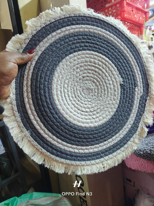 Weaved decor mat 40cm