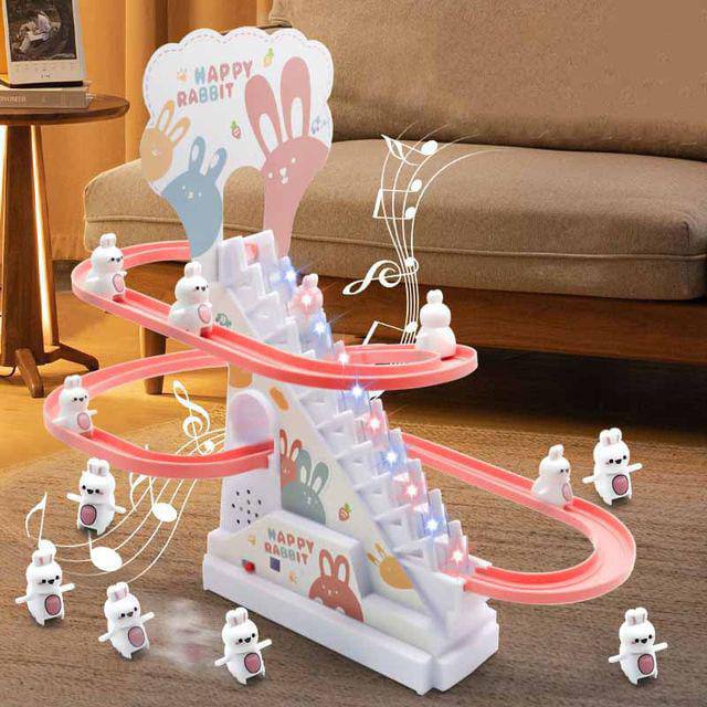 Small Duck Climbed Stairs Toy
