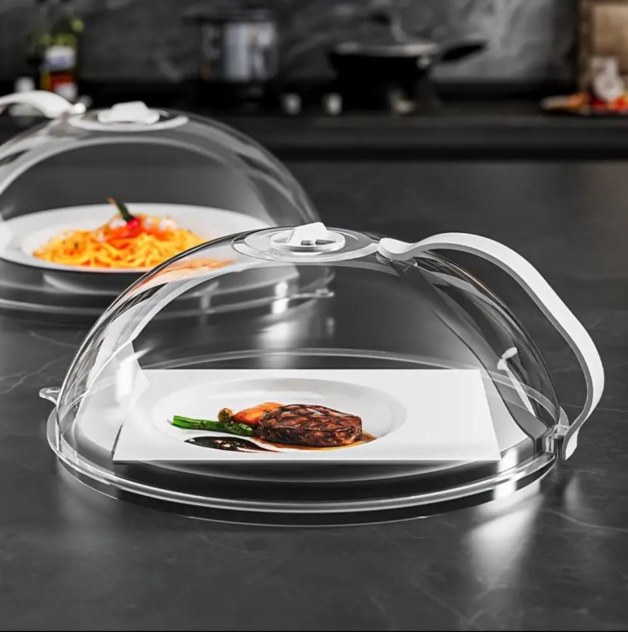 High temperature resistance microwave food cover