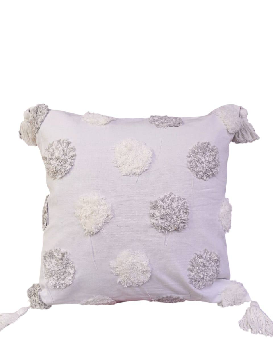 Boho  vintage tufted throw pillow covers