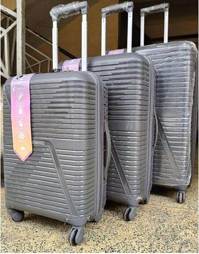 Unbreakable rubber suitcase  Pp 3-in-1  suitcase set