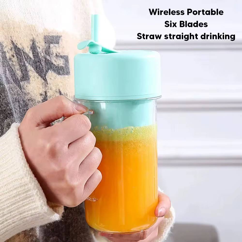 2in1 Portable handheld electric juicer blender