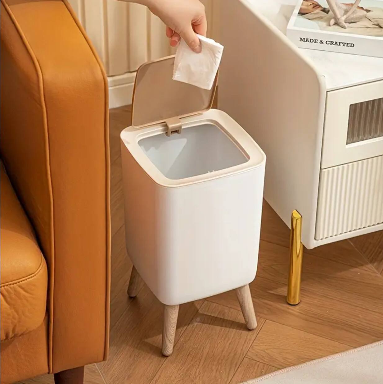 10 liters Large-Capacity Plastic Home Kitchen Trash