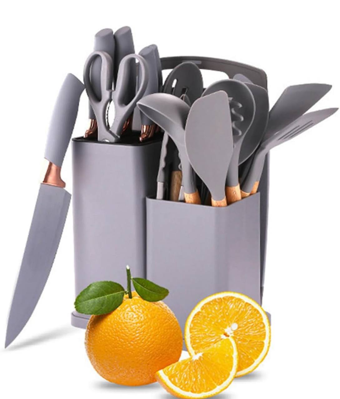 19 in 1Heat resistance silicone spoon set