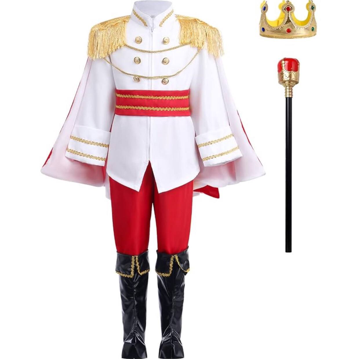 Professional Children's  king cosplay costume
