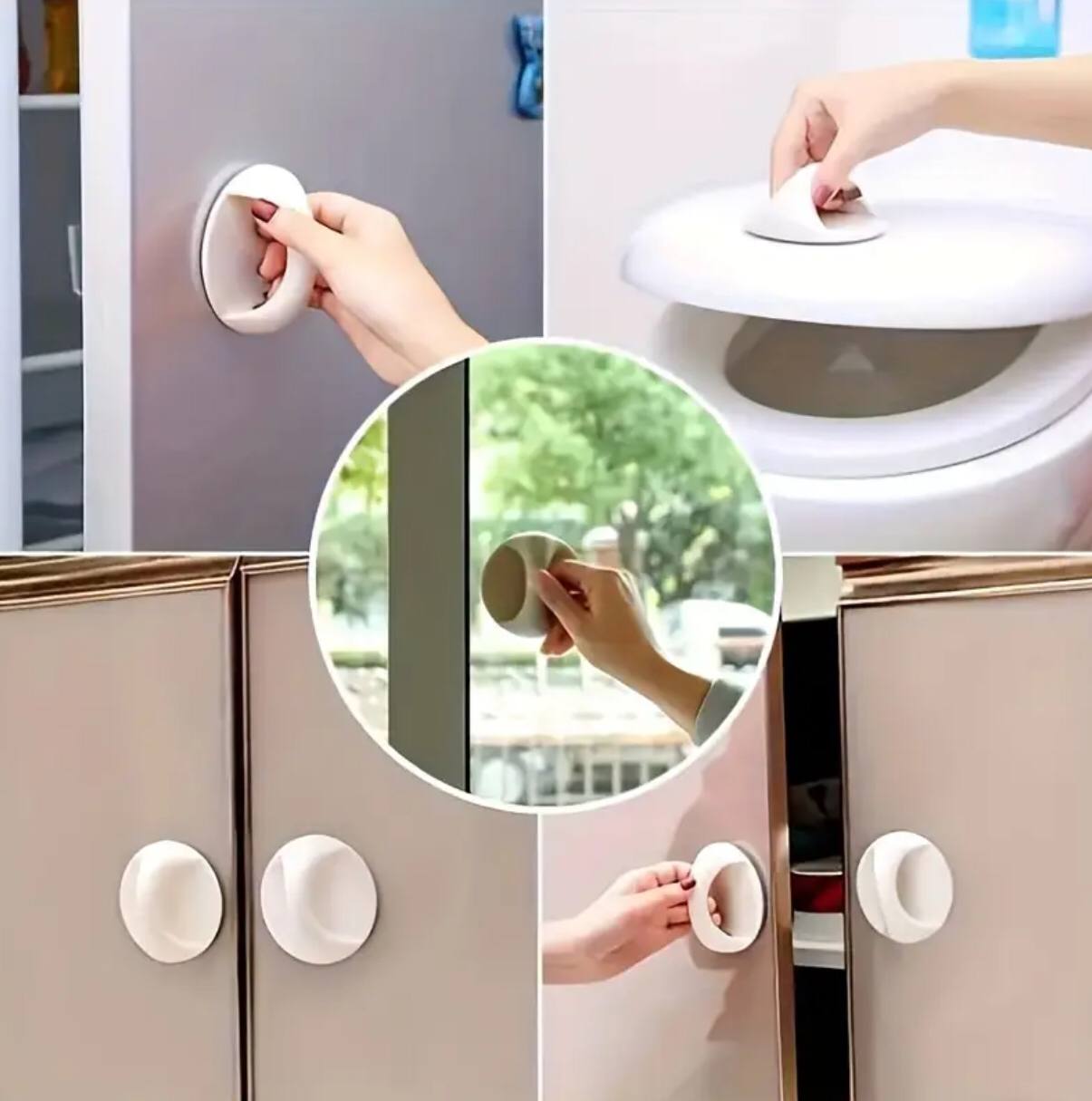 Drawer or Door Adhesive Handle