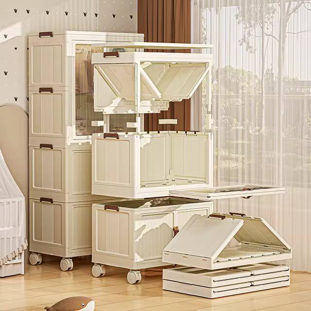 Stackable 3 Level plastic Portable Wardrobe/Closet