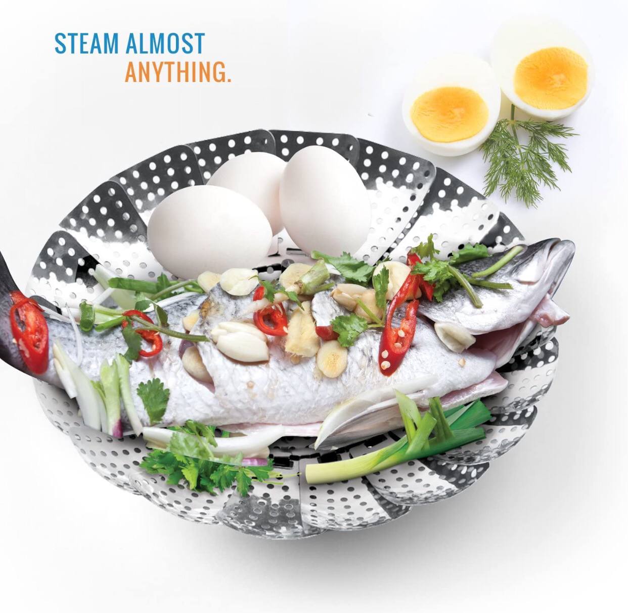 Stainless Steel Steamer Basket