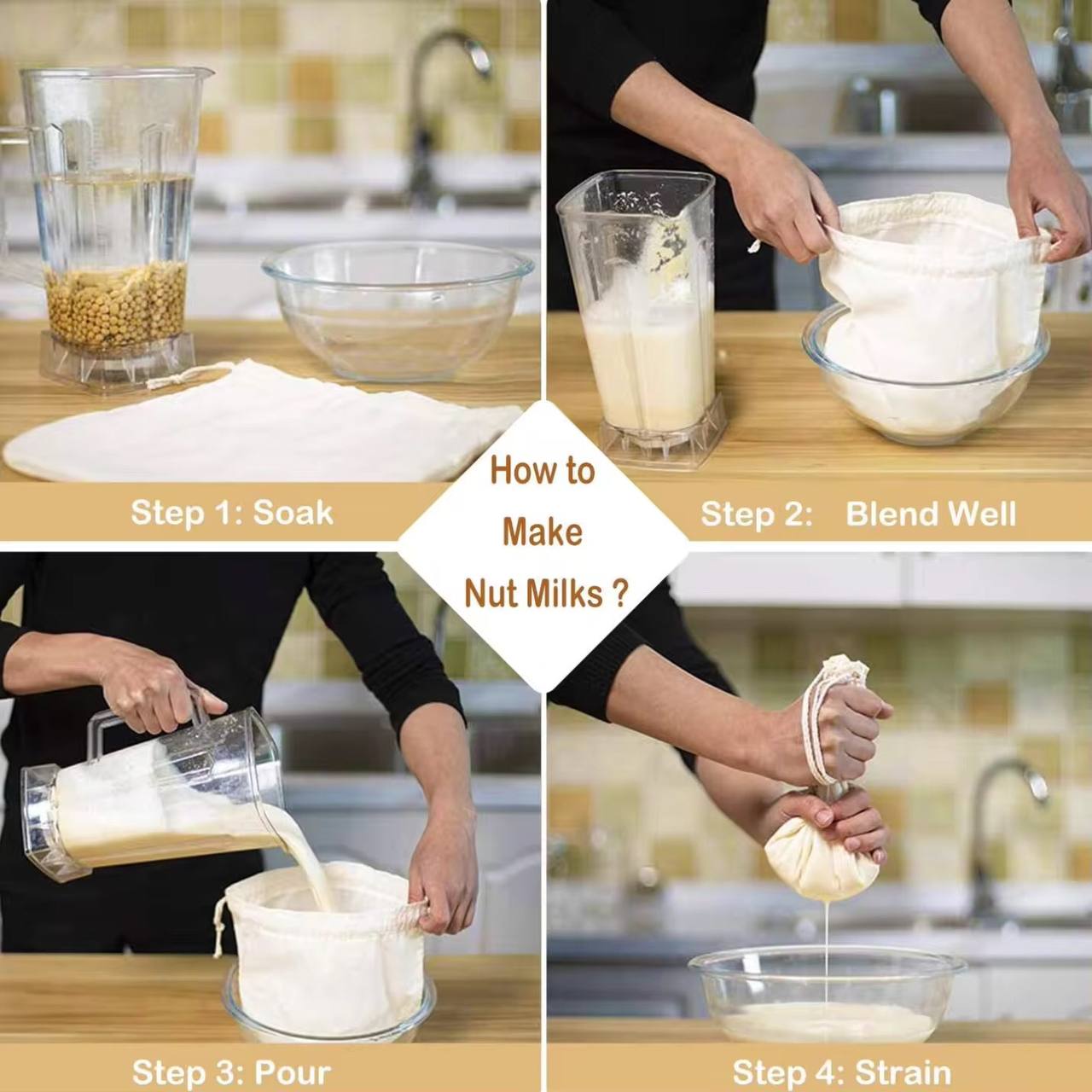 Cheese drawstring bags