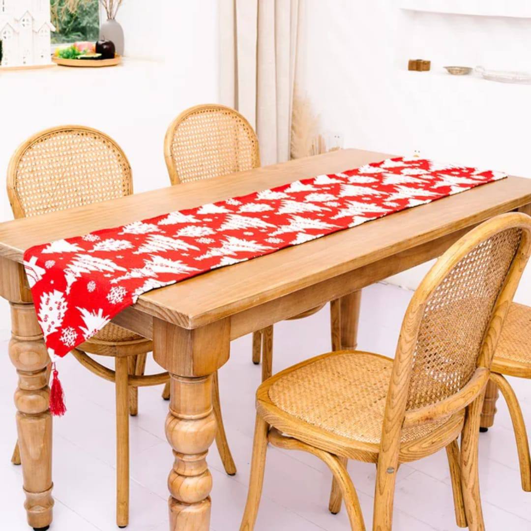 Christmas Knitted Fabric Tablecloth  Runner
35*180cm