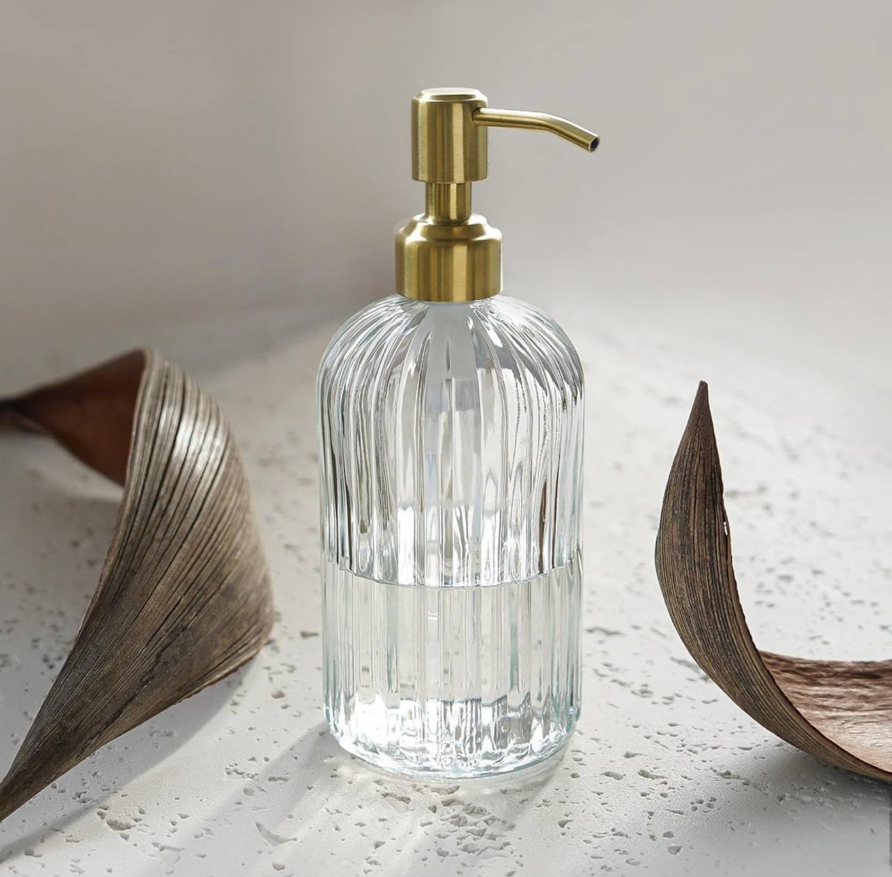 Golden Stainless Steel 400ml  Shampoo Soap Dispenser