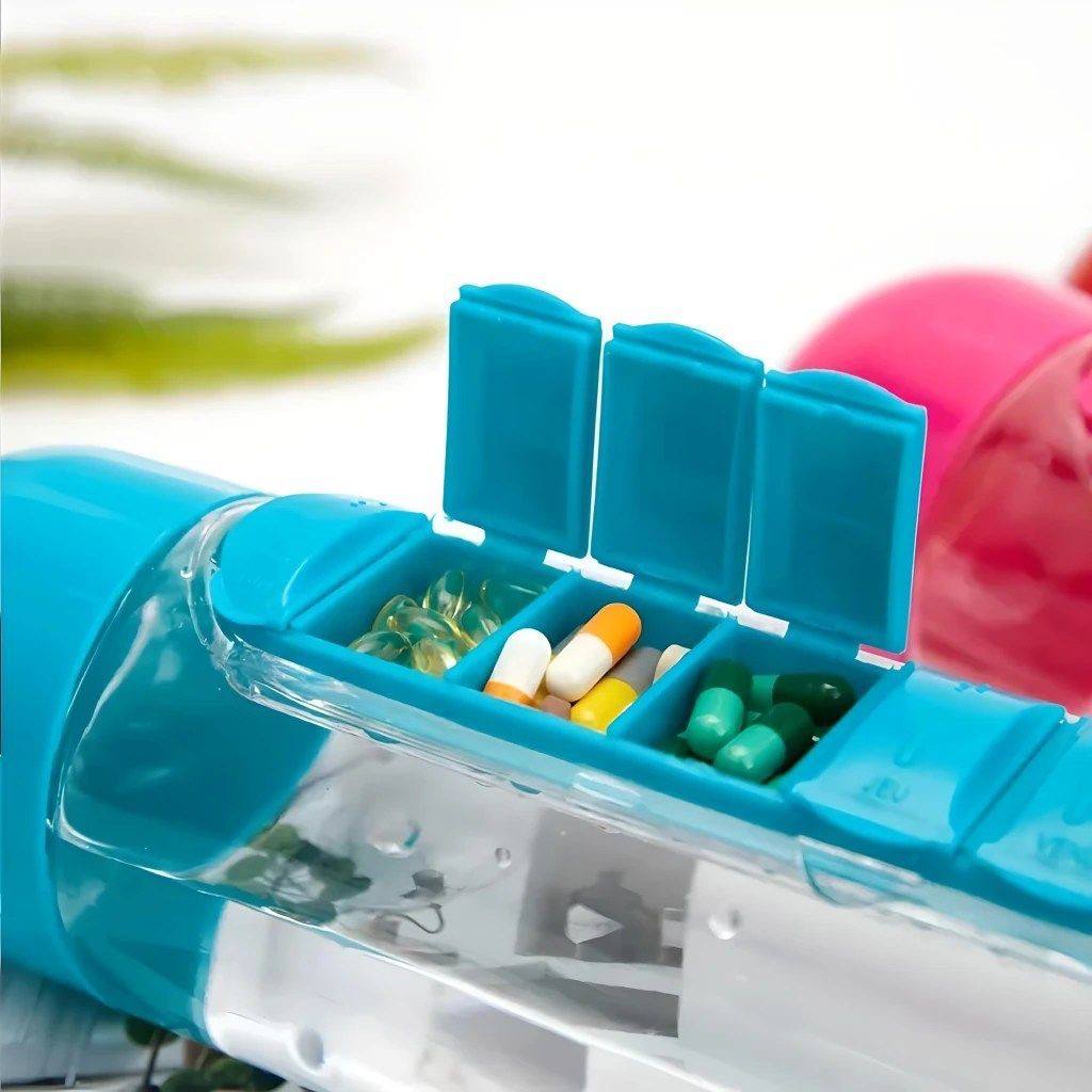 Pill organizer bottle