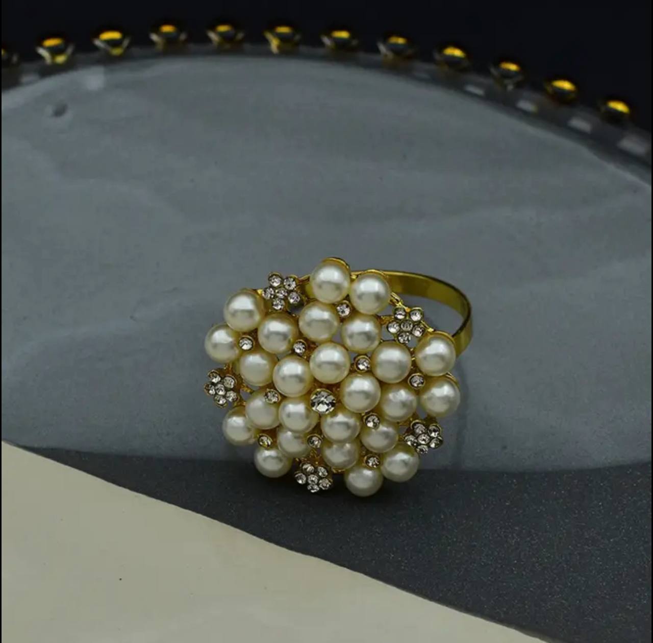 6pc Napkin ring holder