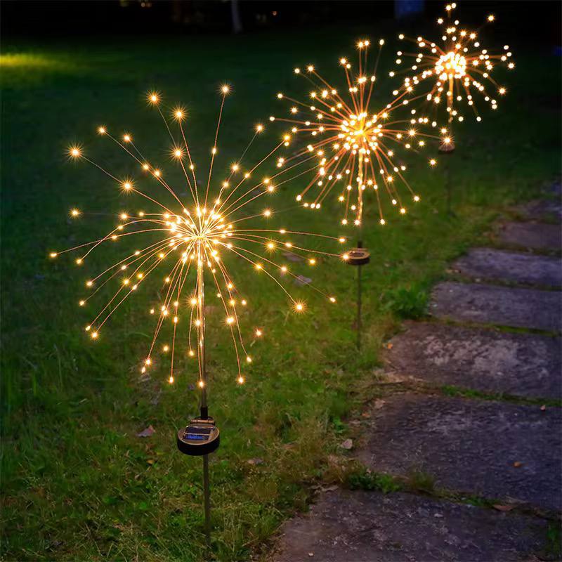 Solar Firework Light / Outdoor Solar Garden Decorative outburst light