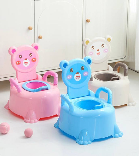 Bear shaped Portable baby training potty