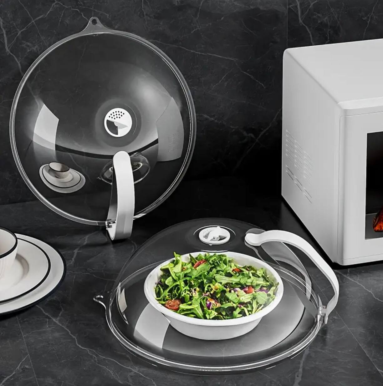 High temperature resistance microwave food cover