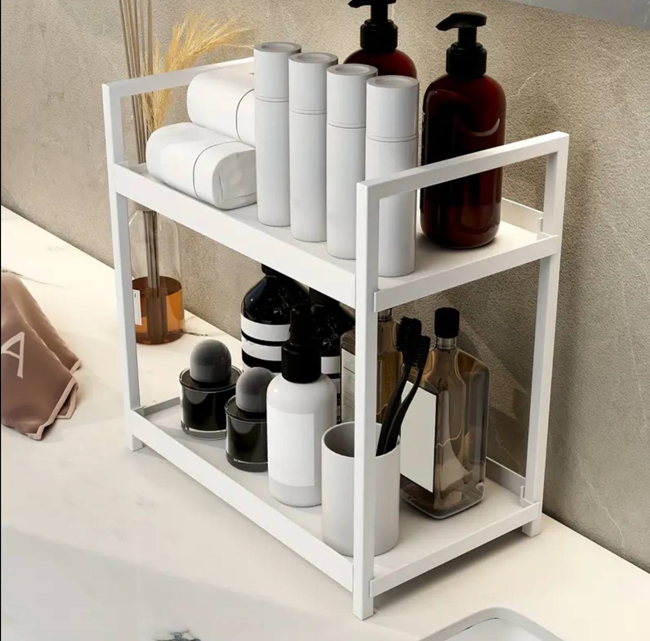 Multipurpose vanity stand