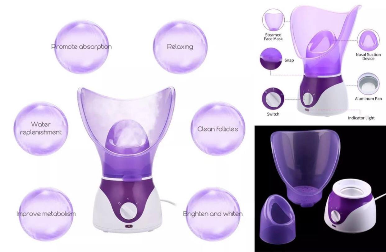 NTFS FACIAL STEAMER for facial treatment and vapour inhalation