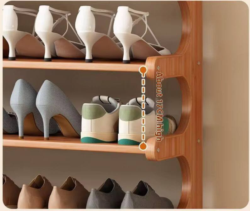 Minimalist Space save shoe rack