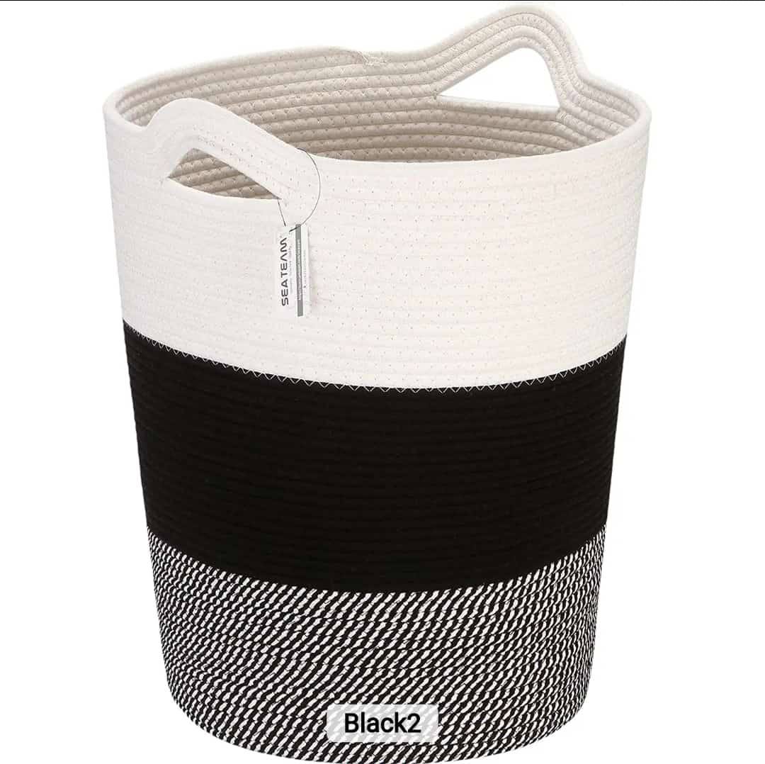 Cotton rope basket