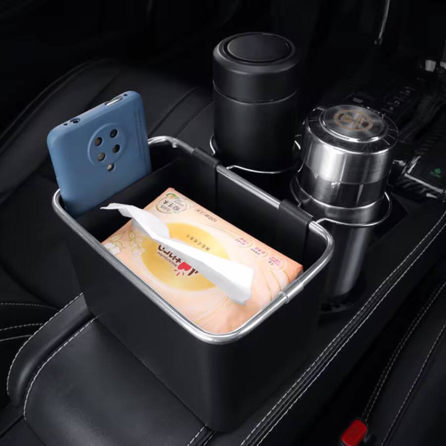 Car arm rest organizer