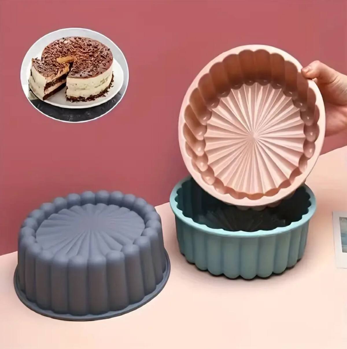 3D silicon bread baking tins