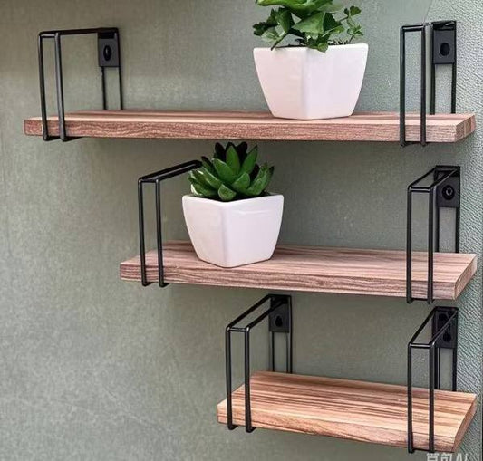 3pcs set decorative  floating shelves