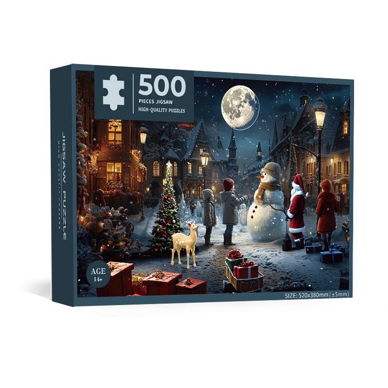 500pcs Christmas themed Jigsaw Puzzle