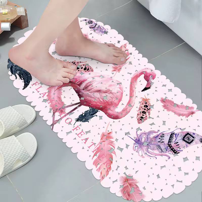 PVC Bath Mat Non-Slip Pebble Bathtub Mat
