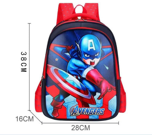 Kids cartoon themed school bags