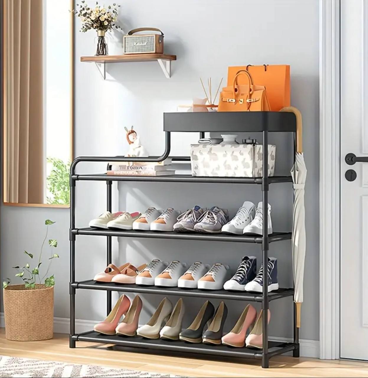 Simple entry way Shoe Shelf/shoe rack