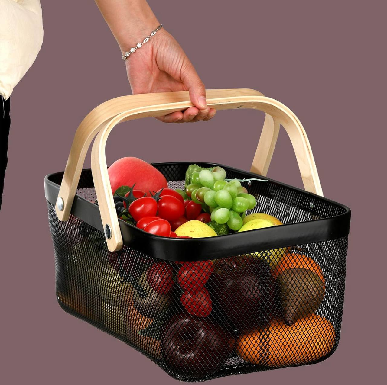 pantry Storage /fruit basket with handles