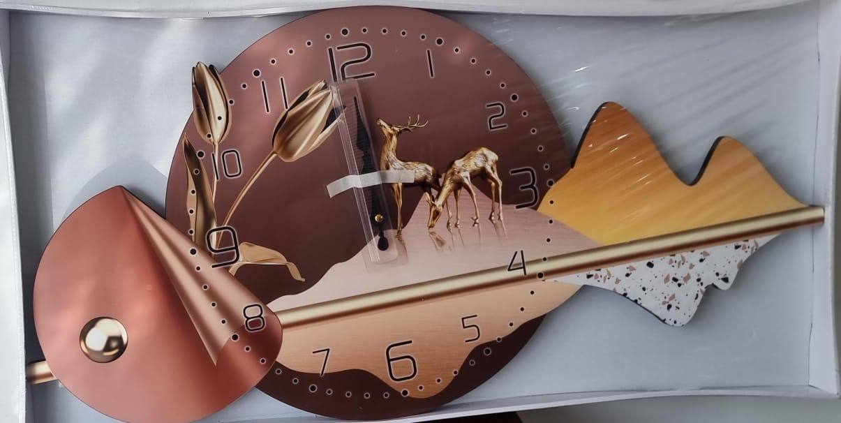 80x40cm Decor wall clock