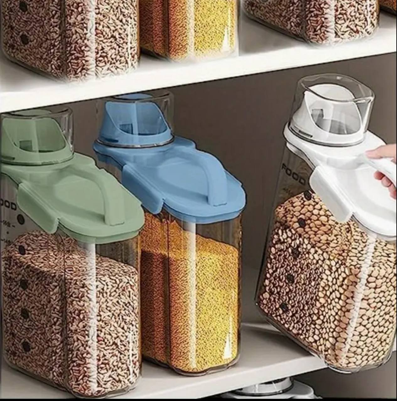 High quality Acrylic Airtight cereal container