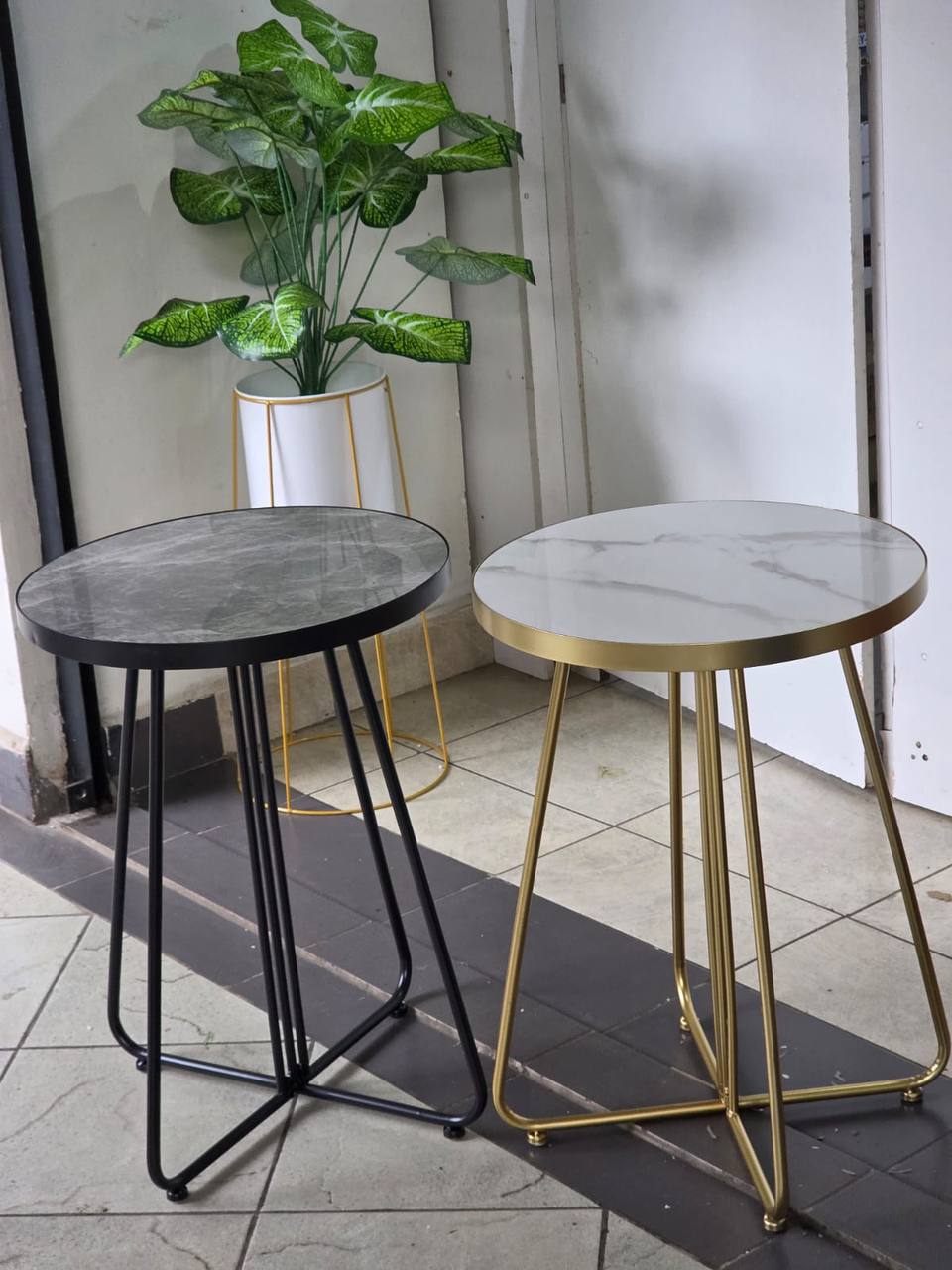 Pure marble Nordic luxury coffee table