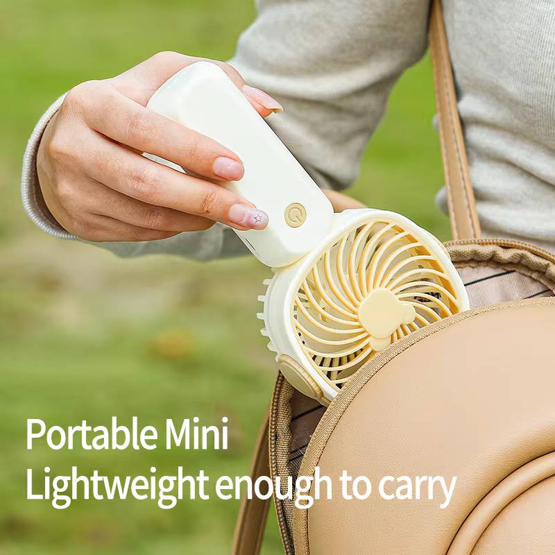 Portable multifunctional handheld fan