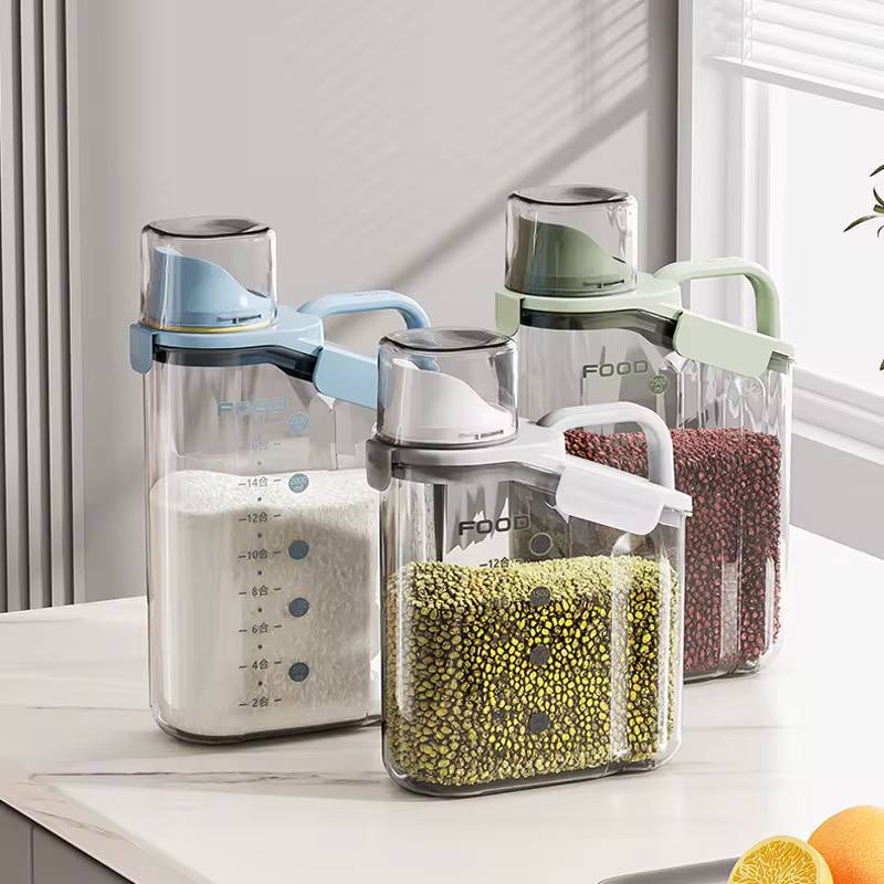 High quality Acrylic Airtight cereal container