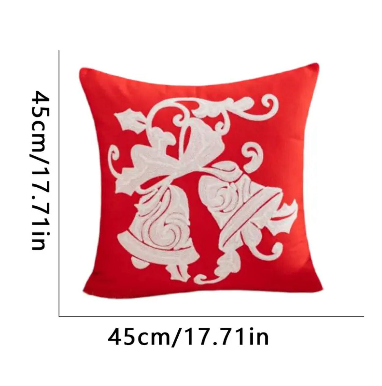 6pc Christmas Themed Pillow Covers